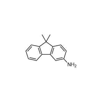 9, 9-Dimethyl-9H-fluoren-3-amine Structure