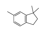 2,3-Dihydro-1,1,6-trimethyl-1H-indene Structure
