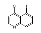 4-氯-5-碘喹啉结构式