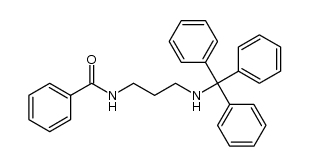 N-[3-(tritylamino)propyl]benzamide结构式