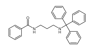 N-[3-(tritylamino)propyl]benzamide Structure