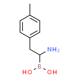 (1-amino-2-(p-tolyl)ethyl)boronic acid Structure