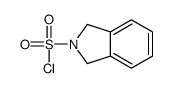 1,3-dihydroisoindole-2-sulfonyl chloride结构式