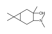 (1R,3S,4S,6S)-3-(dimethylamino)-4,7,7-trimethylbicyclo[4.1.0]heptan-4-ol结构式