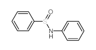 Benzenesulfinamide,N-phenyl- Structure