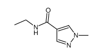 1H-Pyrazole-4-carboxamide,N-ethyl-1-methyl-(9CI) structure