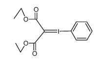 bis(ethoxycarbonyl)(phenyliodinio)methanide Structure