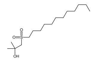 1-dodecylsulfonyl-2-methylpropan-2-ol Structure