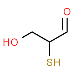 2-Mercapto-3-hydroxypropanal结构式