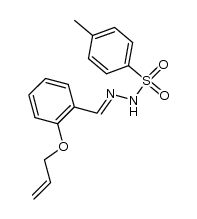 p-tolylsulfonylhydrazone of 2-(o-allyloxy)benzaldehyde Structure
