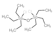 Antimony,dichlorohexaethyl-m-oxodi- (8CI)结构式