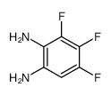 1,2-Benzenediamine,3,4,5-trifluoro-(9CI) structure