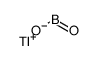 Thallium(i) metaborate结构式