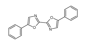 5,5'-diphenyl-2,2'-bi-1,3-oxazole结构式