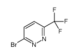 3-Bromo-6-(trifluoromethyl)pyridazine structure