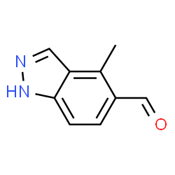 4-Methyl-1H-indazole-5-carbaldehyde structure