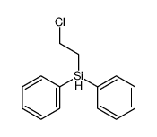 2-chloroethyl(diphenyl)silane Structure