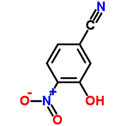 3-羟基-4-硝基苯甲腈结构式