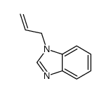 (9ci)-1-(2-丙烯基)-1H-苯并咪唑结构式