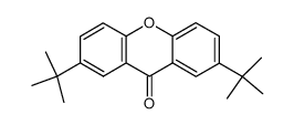 2,7-di-tert-butyl-9H-xanthen-9-one Structure