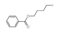 1-Butanol, 4-iodo-,1-benzoate structure