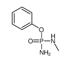 N-[amino(phenoxy)phosphoryl]methanamine结构式