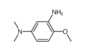 4-methoxy-N1,N1-dimethyl-m-phenylenediamine结构式