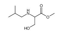 Nα-isobutyl-L-serine methyl ester Structure