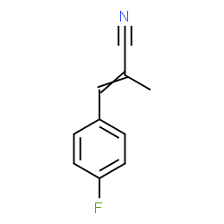 2-Propenenitrile,3-(4-fluorophenyl)-2-methyl-(9CI) structure