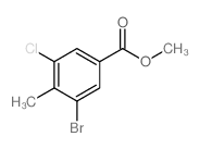 Methyl 3-bromo-5-chloro-4-methylbenzoate picture