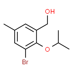 (3-Bromo-2-isopropoxy-5-methylphenyl)methanol picture