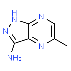 5-Methyl-1H-pyrazolo[3,4-b]pyrazin-3-amine structure