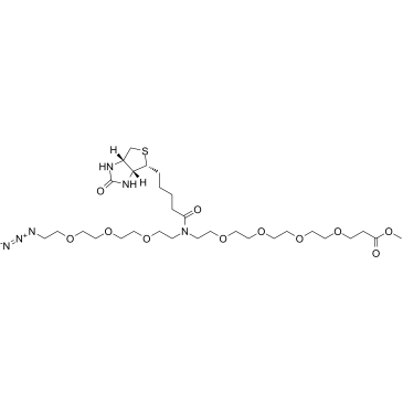N-(Azido-PEG3)-N-Biotin-PEG4-methyl ester picture