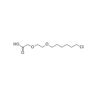 2-(2-((6-Chlorohexyl)oxy)ethoxy)acetic acid Structure