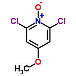 2,6-Dichloro-4-methoxypyridine 1-oxide Structure