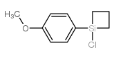 1-(4-METHOXYPHENYL)-1-CHLOROSILACYCLOBUTANE structure