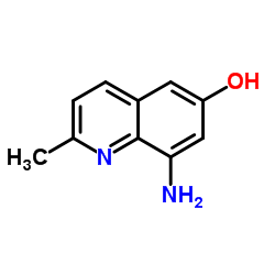 8-amino-2-Methylquinolin-6-ol Structure