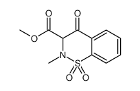 methyl 3,4-dihydro-2-methyl-4-oxo-2H-1,2-benzothiazine-3-carboxylate 1,1-dioxide picture