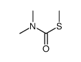 S-methyl N,N-dimethylcarbamothioate Structure