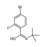 4-Bromo-N-t-butyl-2-fluorobenzamide picture