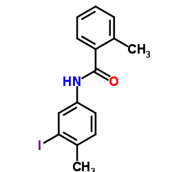 N-(3-Iodo-4-methylphenyl)-2-methylbenzamide Structure