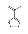 2-(1-Propen-2-yl)thiophene Structure