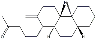 13,17-Seco-5α-pregn-13(18)-en-20-one structure
