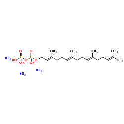 Geranylgeranyl Pyrophosphate Triammonium Salt structure