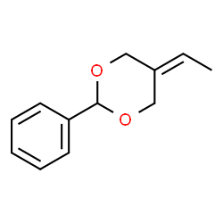 1,3-Dioxane,5-ethylidene-2-phenyl-(9CI) structure