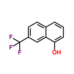 7-(Trifluoromethyl)naphthalen-1-ol Structure