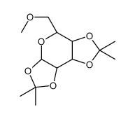 6-O-methyl-1,2,3,4-di-O-isopropylidene-D-galactopyranose picture
