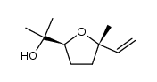 (E)-linalool oxide (furanoid)结构式