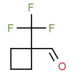 Cyclobutanecarboxaldehyde, 1-(trifluoromethyl)- (9CI) Structure