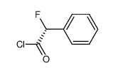 (R)-(-)-α-fluoro phenyl acetyl chloride Structure